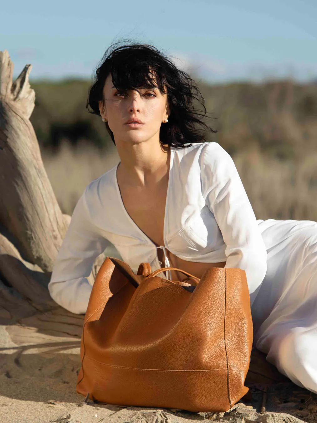 Oversized Leather Tote
