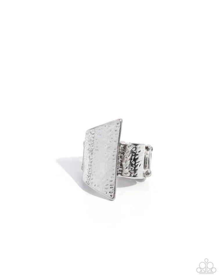 Paparazzi Ring ~ Metallic Shade - Silver