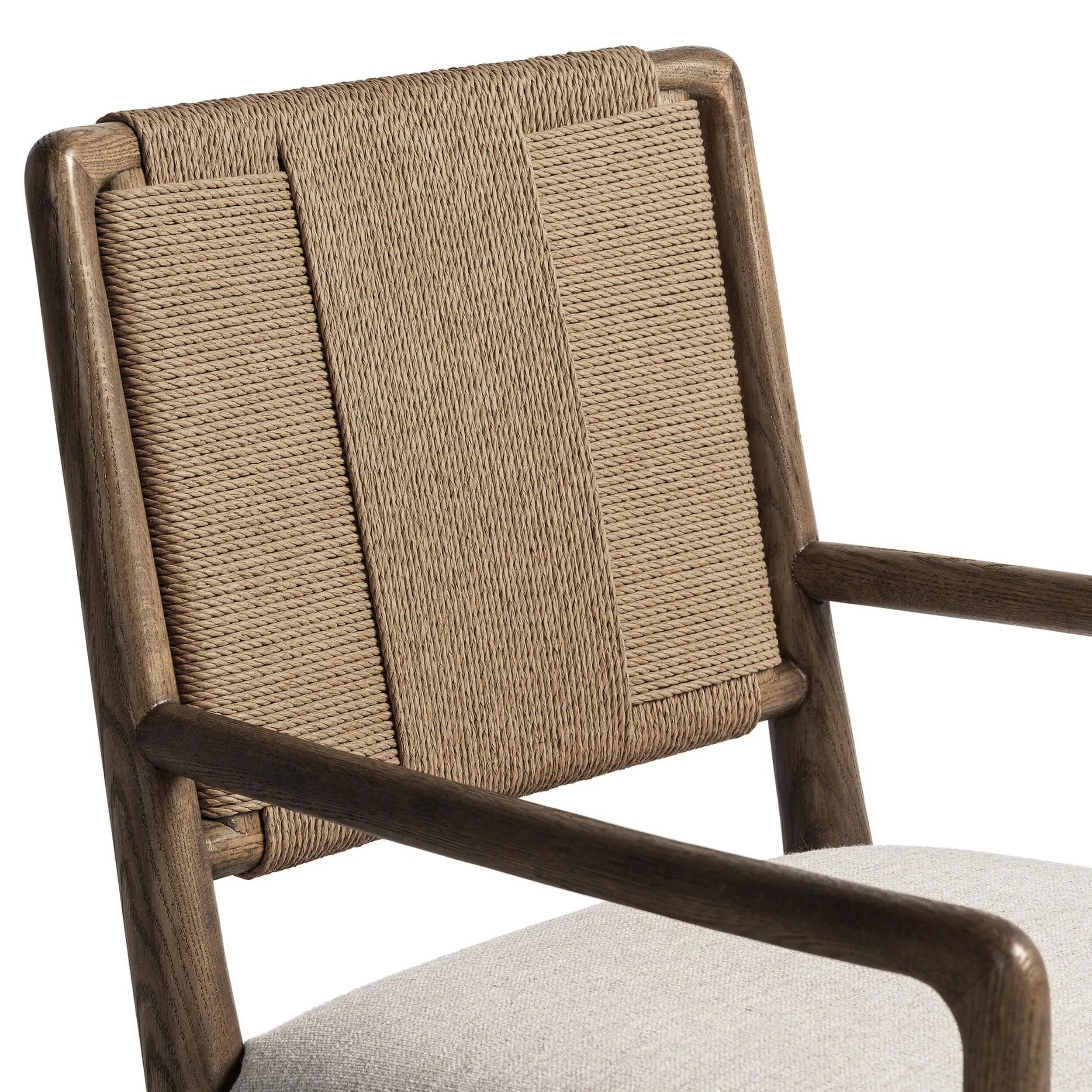 Rothler Dining Arm Chair, Alcala Wheat, Set of 2