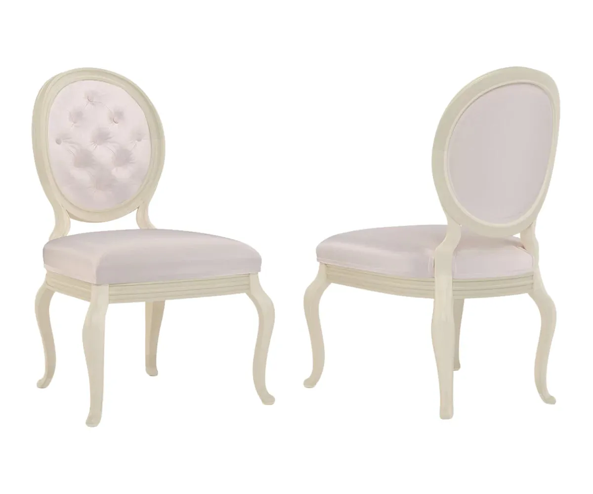 Ryvox Luxury Upholstered Dining Chair Set of 2