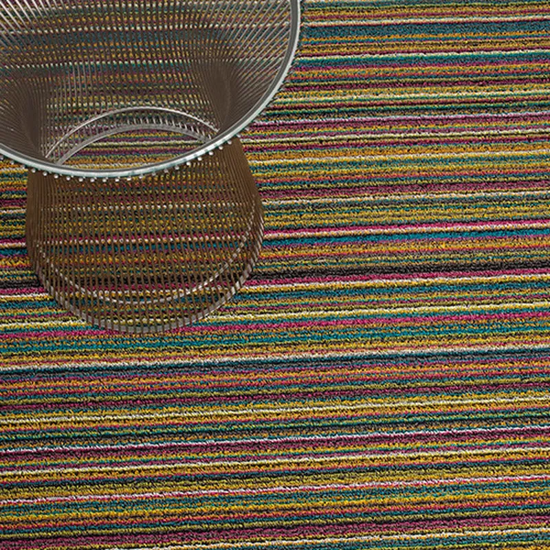 Skinny Stripe Indoor/Outdoor Shag Mat