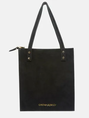 Sleek Suede Tote