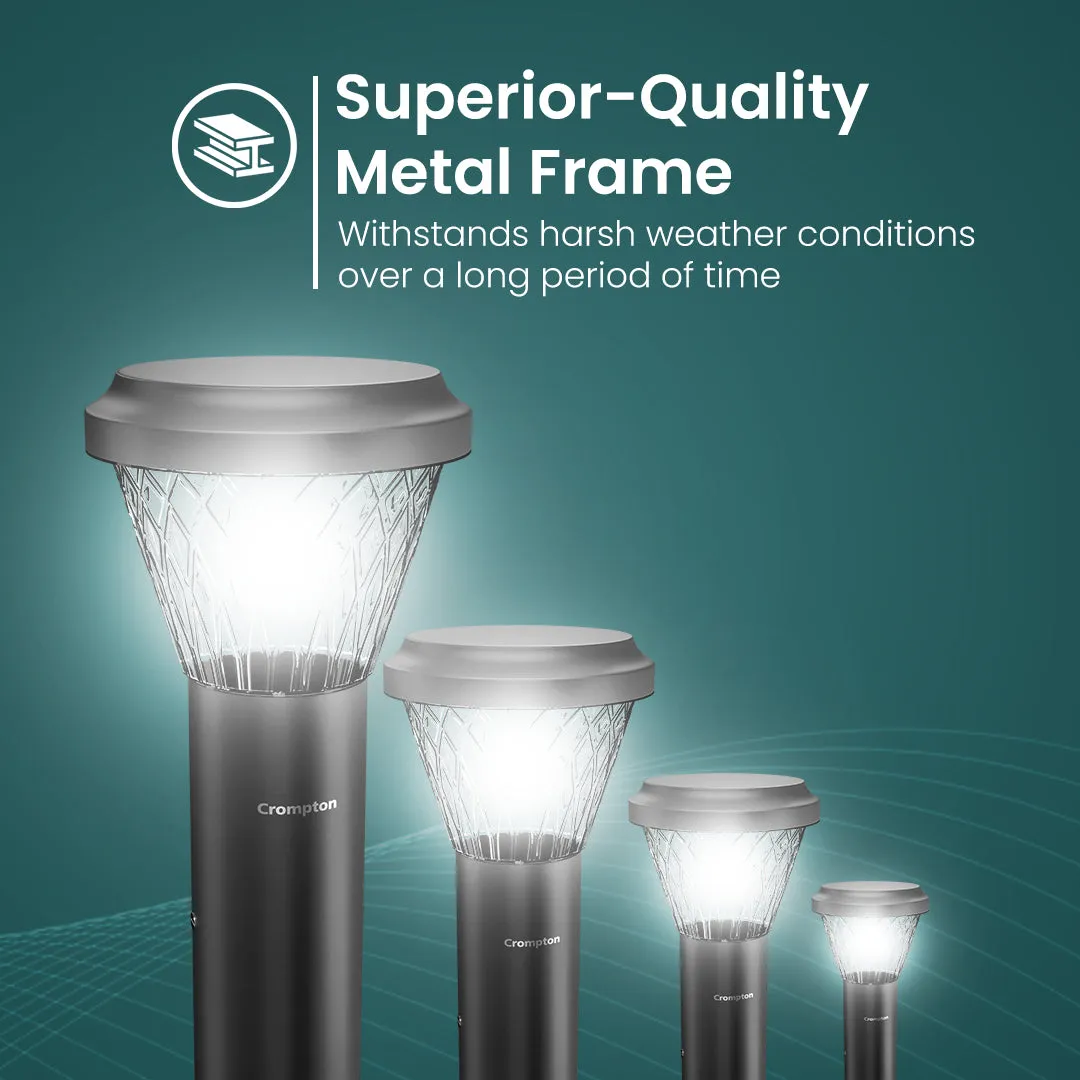 Solarion Lunar Bollard Garden Lamp (Metal with B22 Holder)