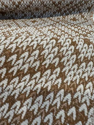 Sunbrella Sweater Weather Cedar Rust Upholstery Outdoor Fabric By the yard