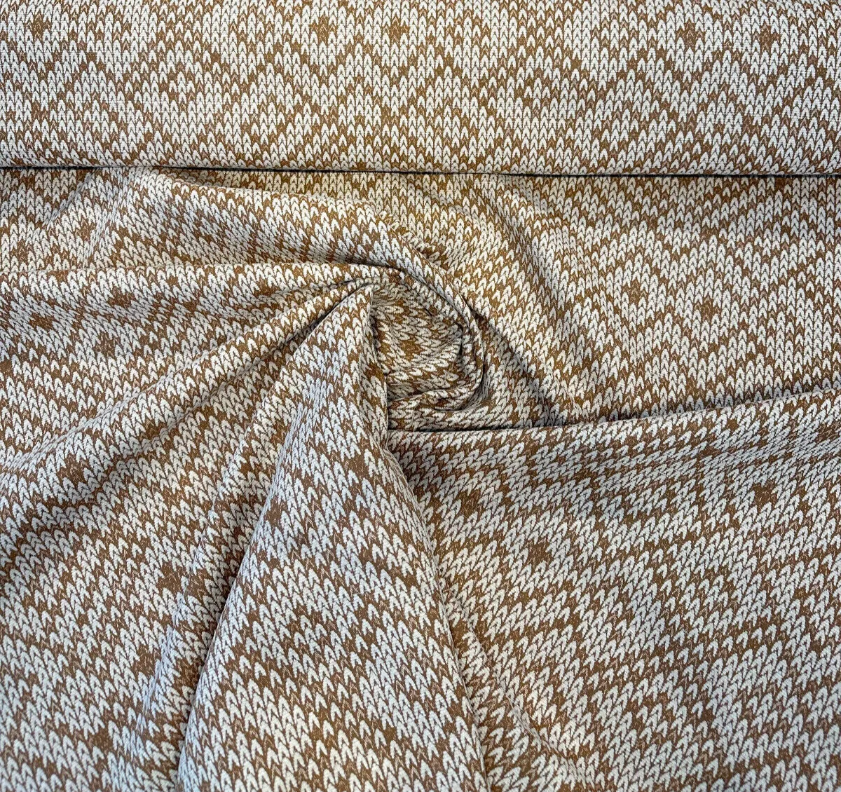 Sunbrella Sweater Weather Cedar Rust Upholstery Outdoor Fabric By the yard