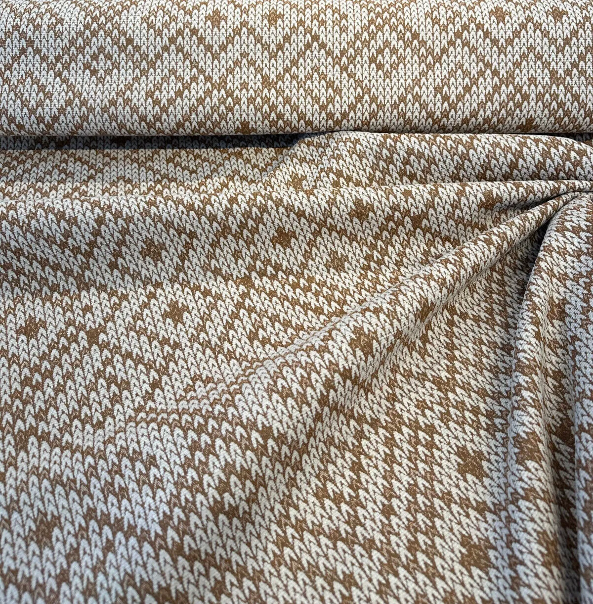 Sunbrella Sweater Weather Cedar Rust Upholstery Outdoor Fabric By the yard