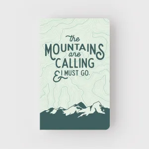 Topo Mountains Are Calling Notebook
