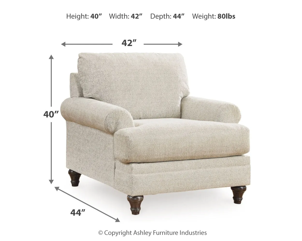 Valerani Sofa, Loveseat, Chair and Ottoman in Sandstone