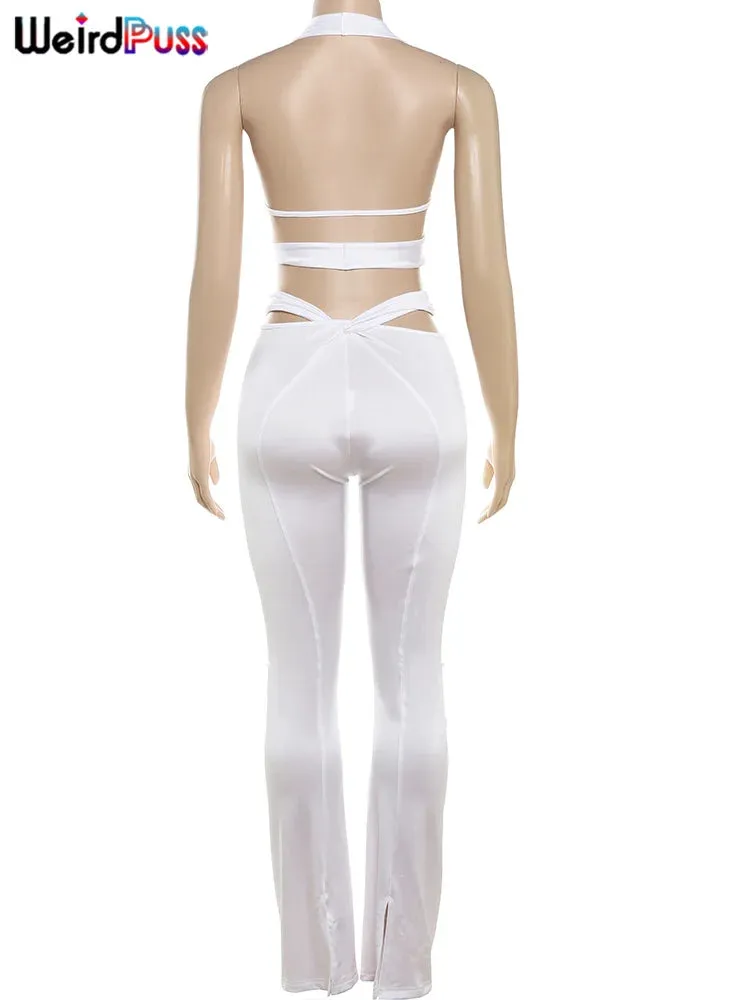 Weird Puss Knot Hollow 2-Piece Set: Make a Statement